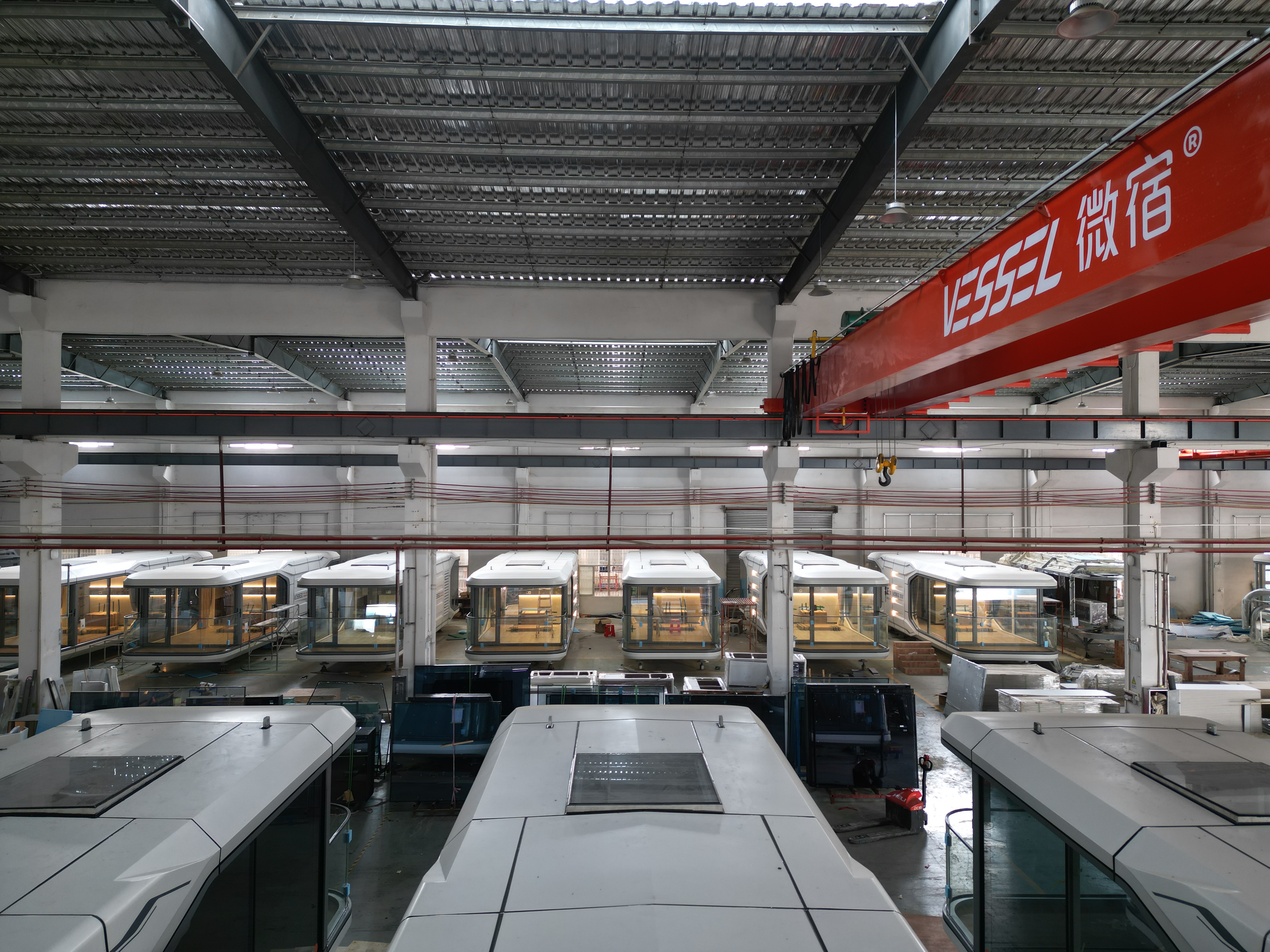 VESSEL factory aerial